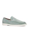 Mocassins en daim - vert