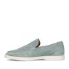 Mocassins en daim - vert