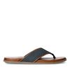 Tongs en nubuck - bleu