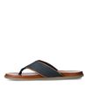 Tongs en nubuck - bleu