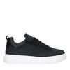 Baskets en nubuck - noir