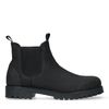 Chelsea boots en nubuck - noir