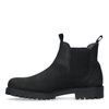 Chelsea boots en nubuck - noir