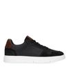 Baskets denim en nubuck - noir