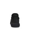Baskets nubuck avec semelle plateforme - noir