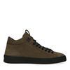 Baskets montantes en nubuck - vert olive