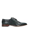 Chaussures à lacets en cuir - vert