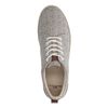 Baskets en toile avec imprimé - beige