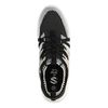 Baskets textile basses - noir