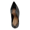 Schwarze Lack-Pumps mit Spiegelabsatz