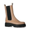 Camelbraune Chelsea Boots aus Leder
