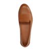 Cognacfarbene Leder-Loafer