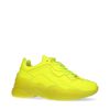Neongelbe Dad-Sneakers