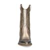 Goldfarbene Western Boots aus Leder