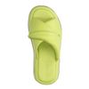 Limettengrüne Plateausandalen