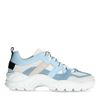 Hellblaue Dad-Sneaker mit Details