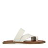 Offwhite Ledersandalen