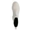 Offwhite Chelsea Boots aus Leder
