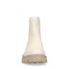 Offwhite Chelsea Boots aus Leder