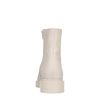Offwhite Lederstiefeletten
