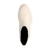 Offwhite Lederstiefeletten