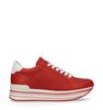 Rote Plateausneaker