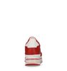 Rote Plateausneaker