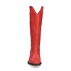 Rote Cowboystiefel aus Leder