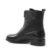 Kroko-Stiefeletten - schwarz
