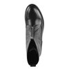 Kroko-Stiefeletten - schwarz