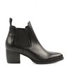 Chelsea Boots aus schwarzem Leder