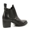 Chelsea Boots aus schwarzem Leder