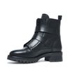 Biker Boots mit Schnallen
