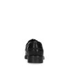 Schwarze Loafer mit Fransen