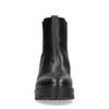 Schwarze Chelsea Boots mit Absatz