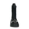 Schwarze Biker Boots aus Leder