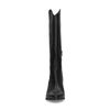 Schwarze Western Boots aus Leder