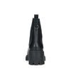 Schwarze Chelsea Boots mit Blockabsatz