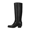 Schwarze Western Boots aus Leder
