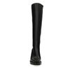 Hohe schwarze Stiefel mit Absatz