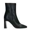 Schwarze Stiefeletten mit Absatz