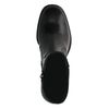 Schwarze Stiefeletten mit Absatz