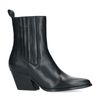 Schwarze Western Boots aus Leder