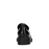 Schwarze Leder-Loafer