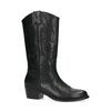 Schwarze Western Boots aus Leder