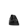 Schwarze Penny Loafer aus Leder