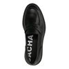 Schwarze Penny Loafer aus Leder