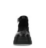 Schwarze Pumps mit Plateausohle