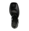 Schwarze Pumps mit Plateausohle
