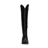 Schwarze Western Boots aus Leder